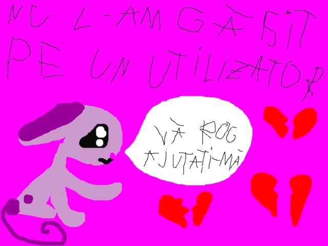nu l-am gasit pe un utilizator