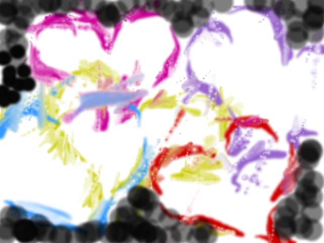 love have differents colors