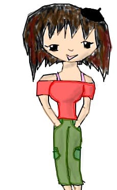 A girl