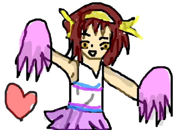 haruhi  cred ca asa o chema