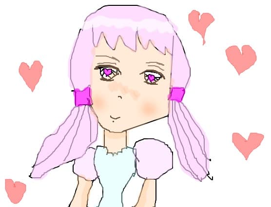 anime girl indragostita