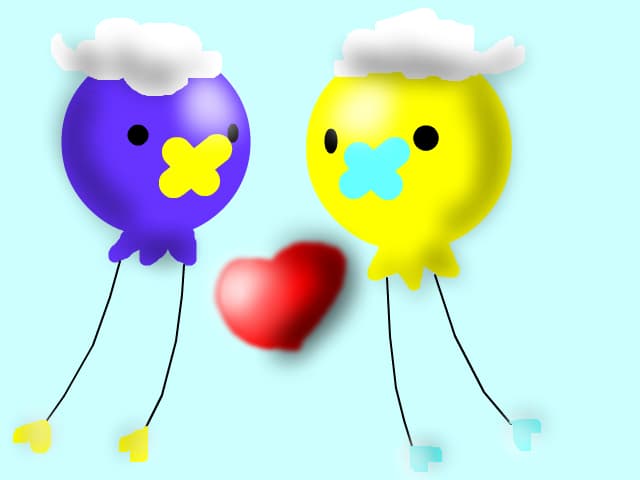 Drifloon + shiny Drifloon