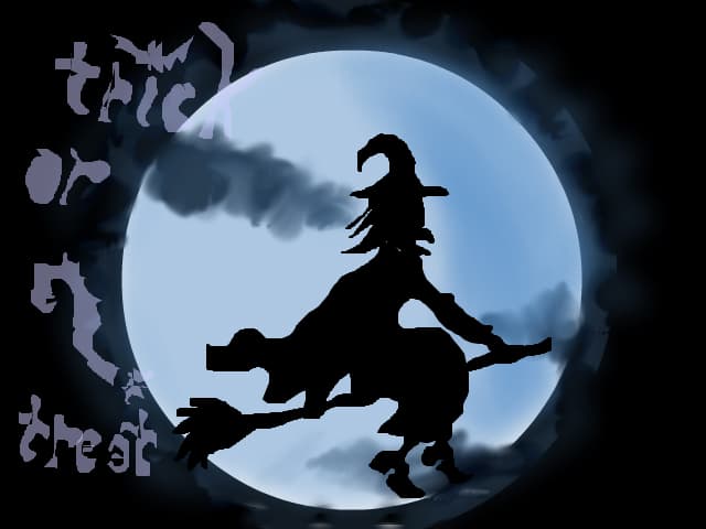 Halloween witch