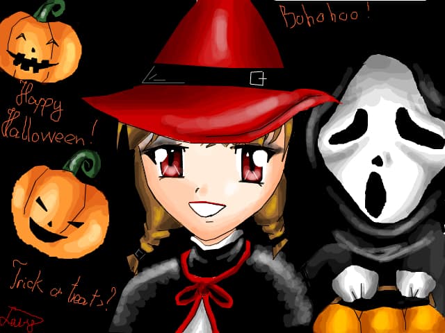 Trick or treat&amp;gt;? Happy Halloween everyone!:))