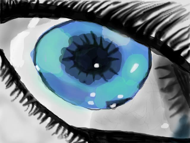 blue eye