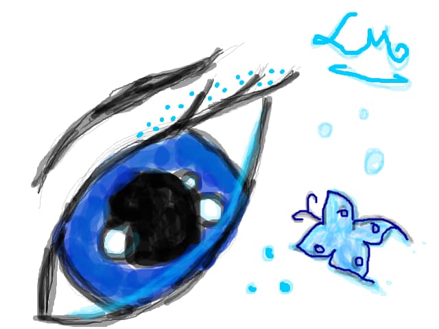 eye....