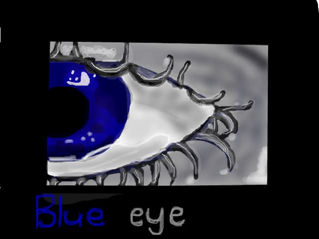 blue eye