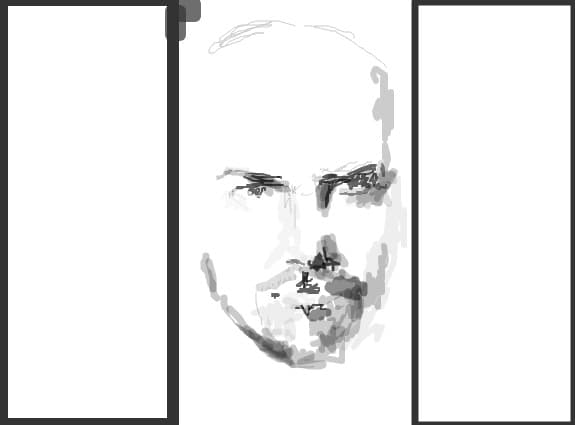 Desen 11752 modificat:Autoportret