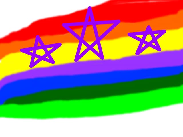 curcubeu si stelute