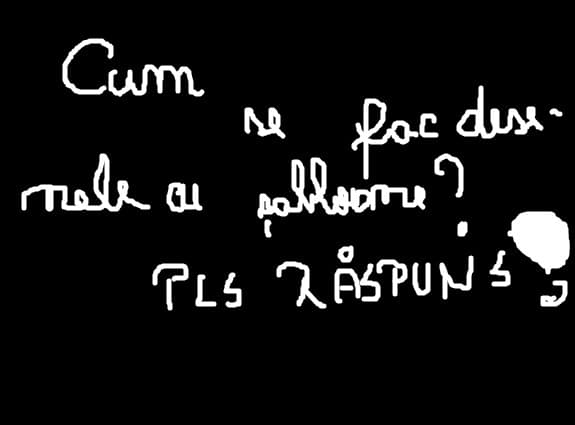 cum se fac desenele cu sabloane