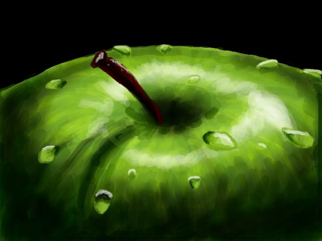 Green apple