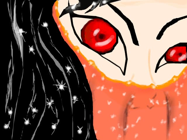 Evil eyes aabic girl
