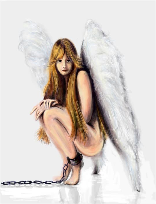 ...free your angel...