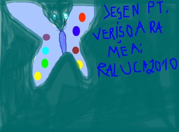Fluturas , nu mai ai aripioare!(e un cantec)