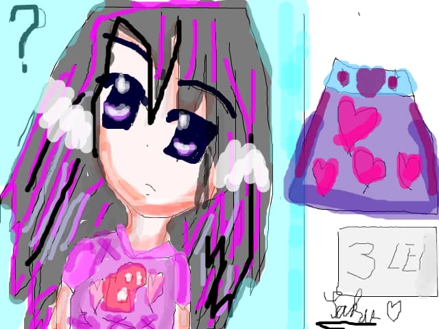 anime girl emo