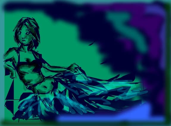 green