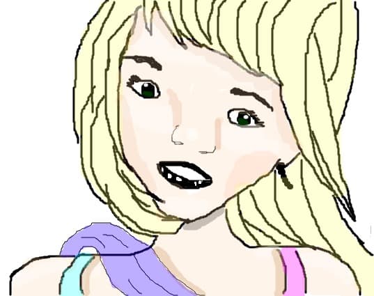 Autoportret (numai ca n-am parul blond :) )