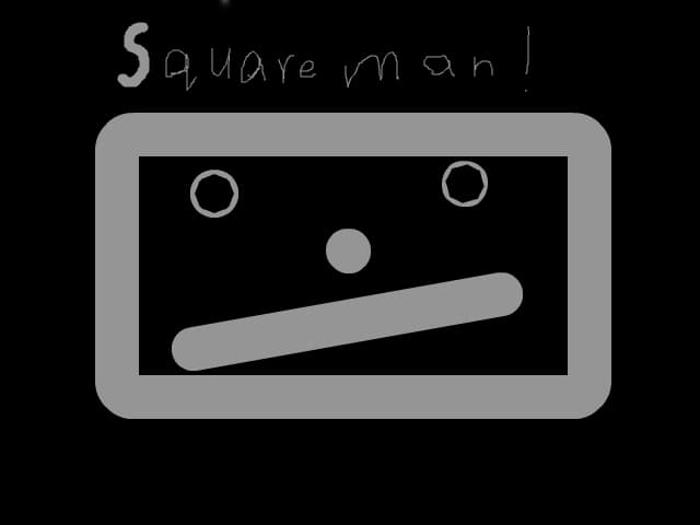 Square man