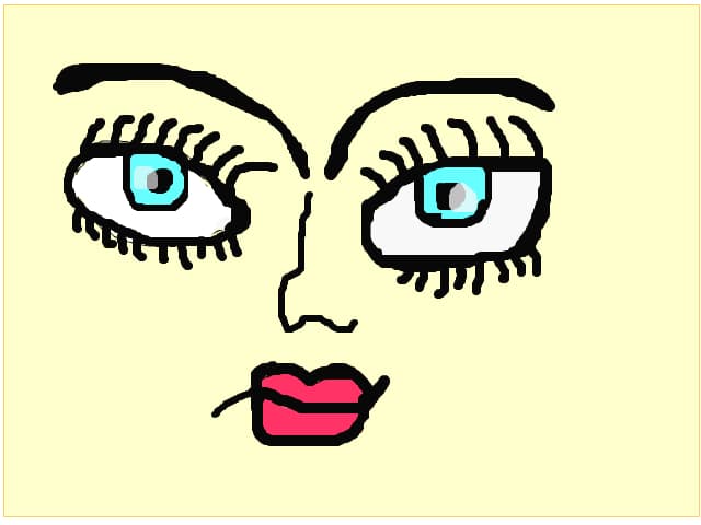blue eyes