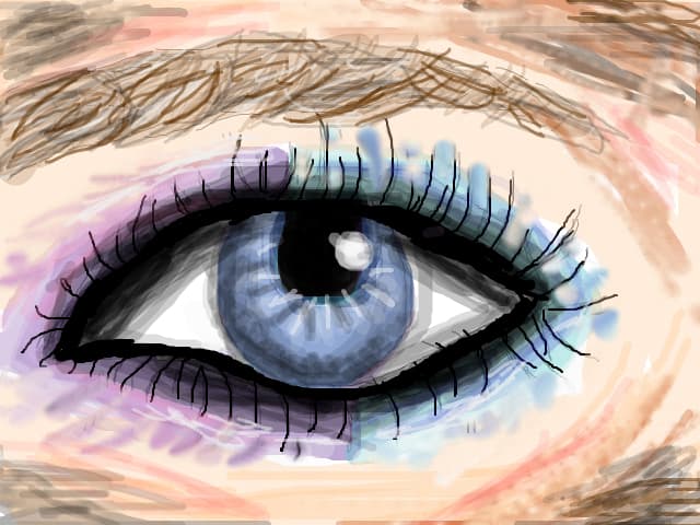 blue eye