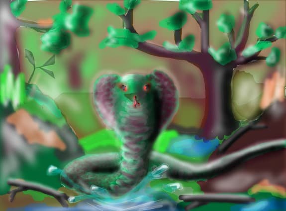 Just a snake