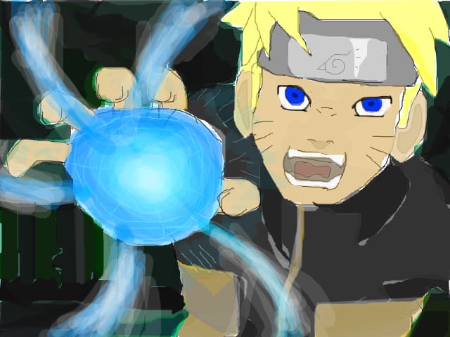 Naruto:Rasengan(datte bayo)!!!