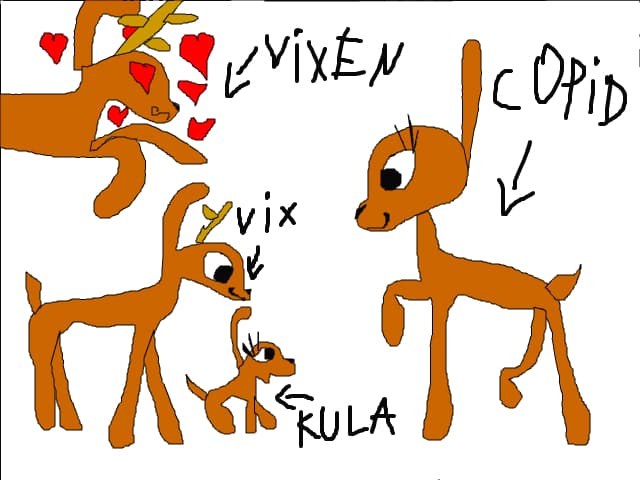copid,vixen,kula and vix