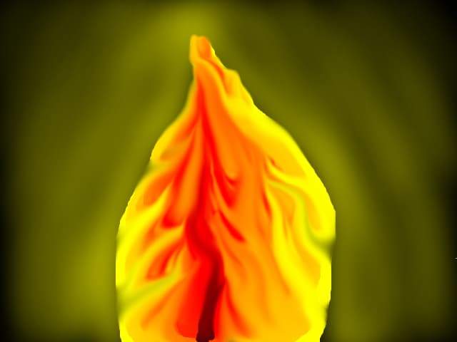 foc de lumanare
