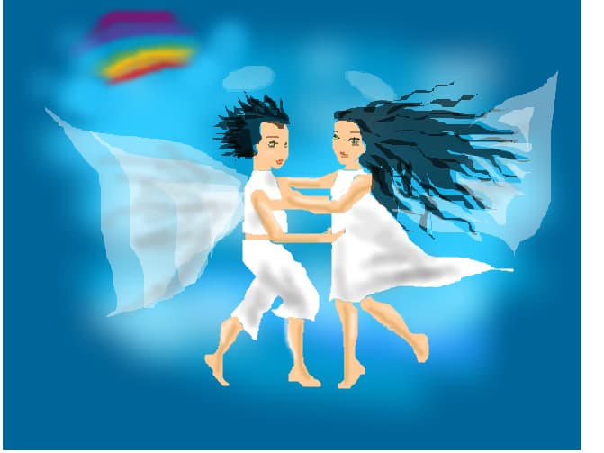 angels with one wing
