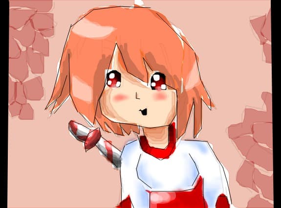 anime girl orange.Va place?