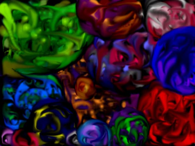 mix the colours