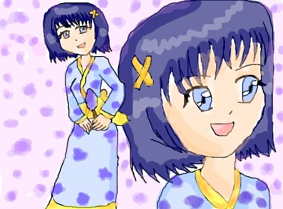 anime kimono girl