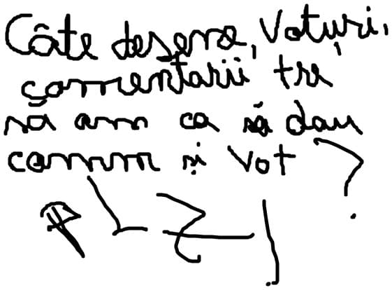 cate commuri si voturi ma rog + desene trebuie sa am?
