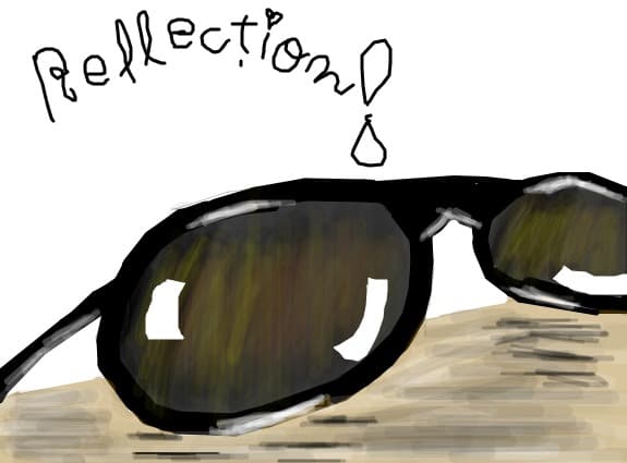 reflection glasess