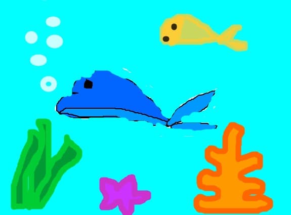 in ocean