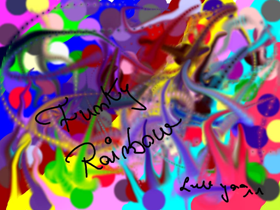 funky rainbow