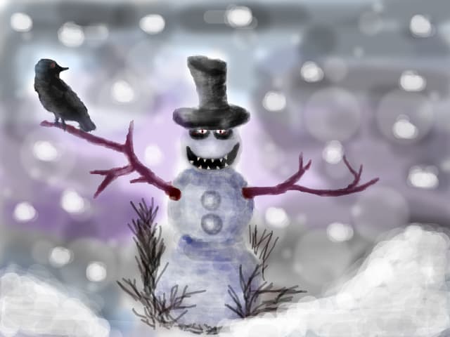 Mad Snowman