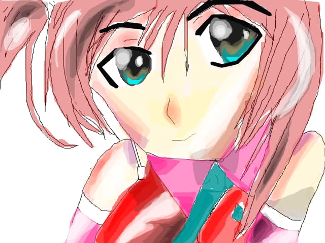 sarbatori fericite !!!!poza este cu miku hatsune dar am facyt modificari