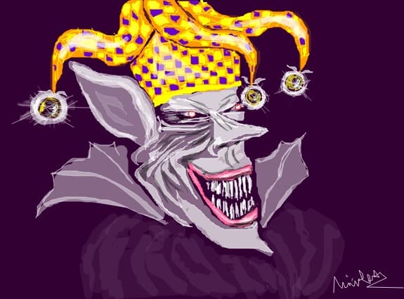 tot clownul gingas