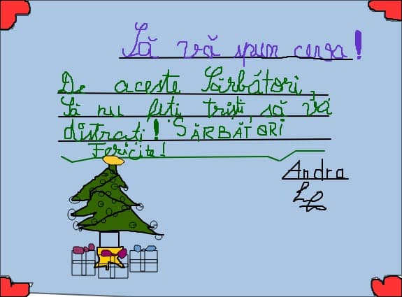 Sa aveti parte de sarbatori vesele(fericite)