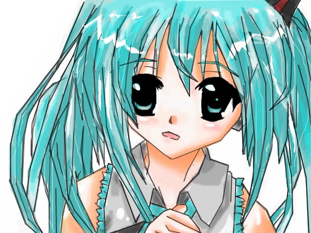 Miku Hatsune(by Miku^^Chan)