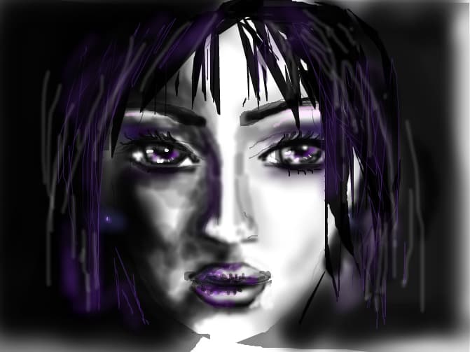 purple