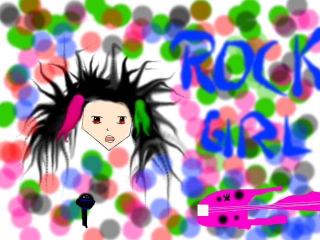 Rock girl