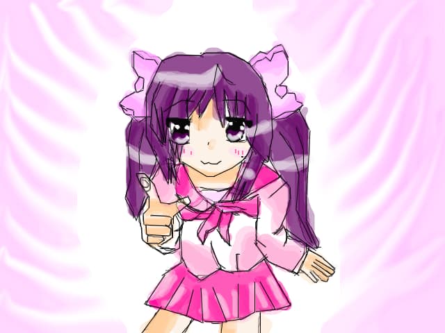 anime girl school