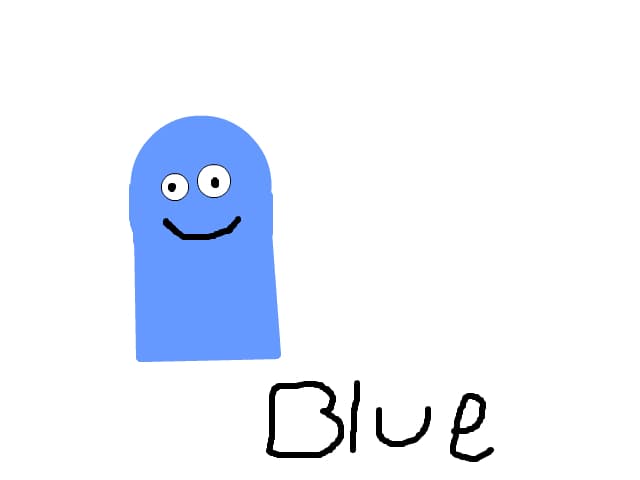 blue