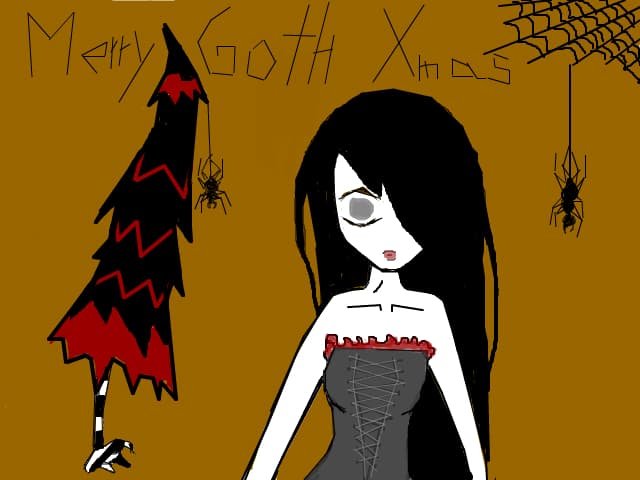 goth christmas