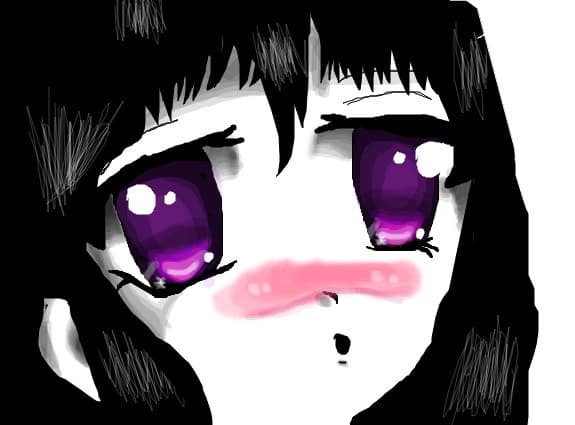 anime girl very cute