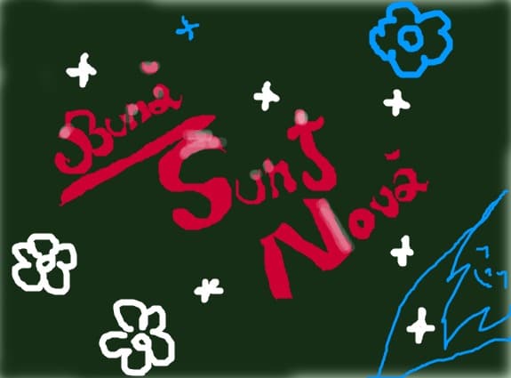 buna sunt noua