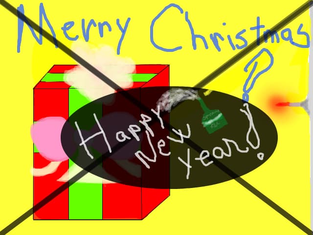 merry christmas...NOOO