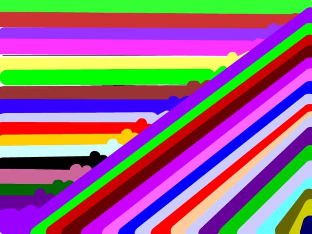 liniile colorate
